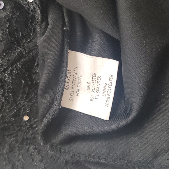 Ruby rox body con black sequined dress sz Med - Picture 12 of 13